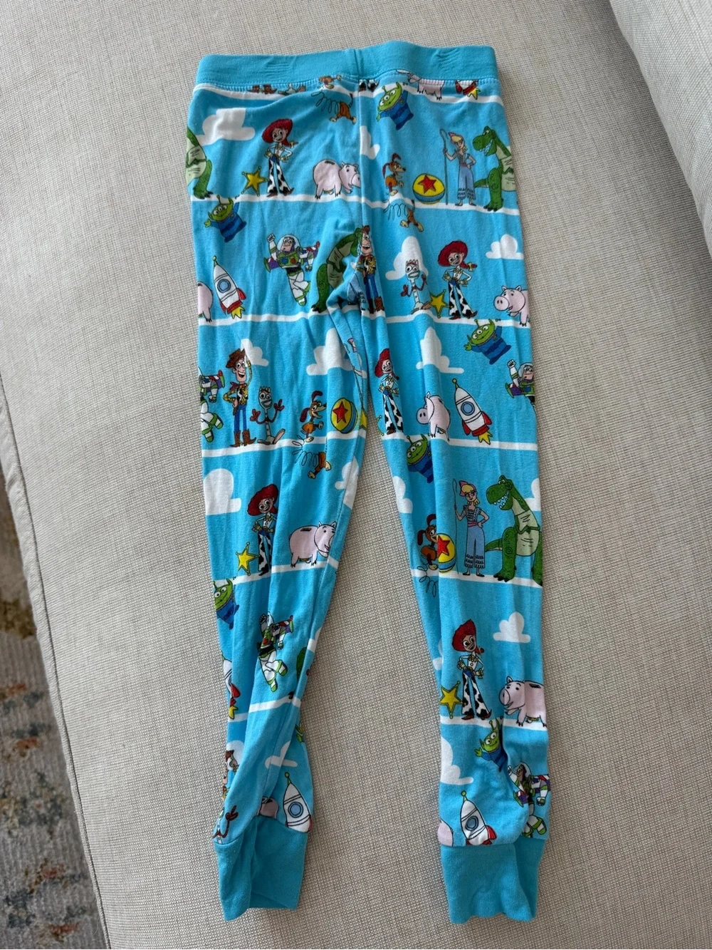 Little Sleepies Blue Toy Story Character Long Sleeve Top